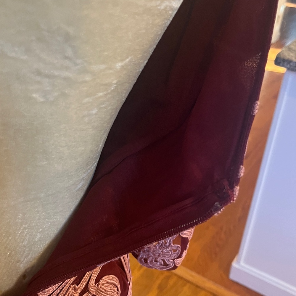 JS Collections Burgundy Dress - Picture 10 of 10